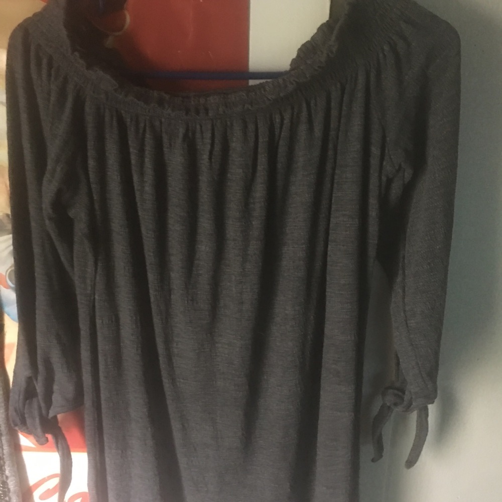 Off the shoulder shirt